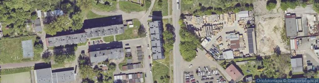 Zdjęcie satelitarne Handel Obwoźny Artykułami Przemysłowymi