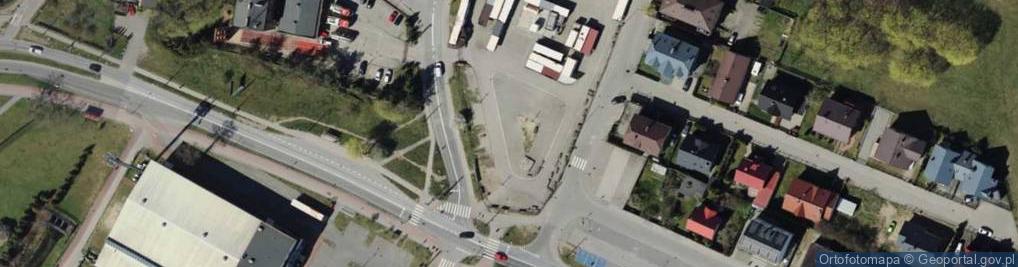Zdjęcie satelitarne Handel Obwoźny Artykułami Spożywczo Przemysłowymi