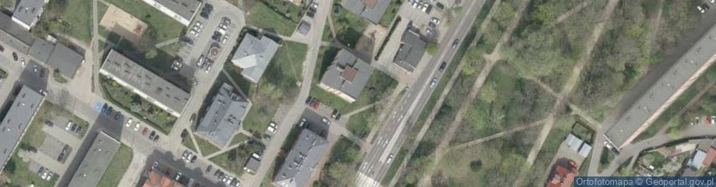 Zdjęcie satelitarne Handel Obwoźny Artykułami Spożywczymi Krzysztof Waldemar Bruliński