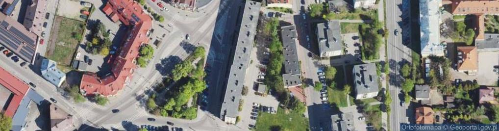 Zdjęcie satelitarne Handel Obwoźny Eksport Import