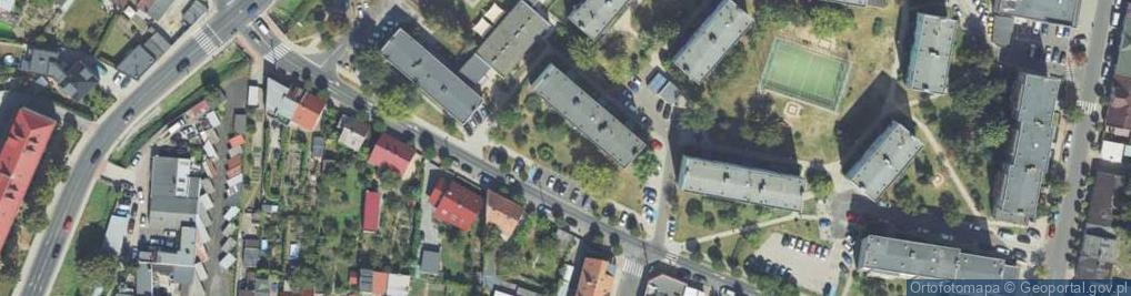 Zdjęcie satelitarne Handel Obwoźny Gostyń