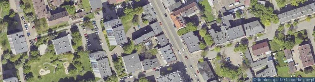 Zdjęcie satelitarne Handel Obwoźny Handel Odzieżą