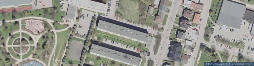 Zdjęcie satelitarne Handel Obwoźny Hurtowy Export Import
