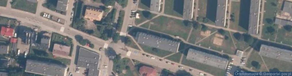 Zdjęcie satelitarne Handel Obwoźny Hurtowy i Detaliczny Eksport Import