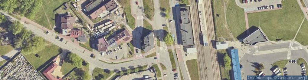 Zdjęcie satelitarne Handel Obwoźny i Hurtowy Art Spożywczymi i Przem
