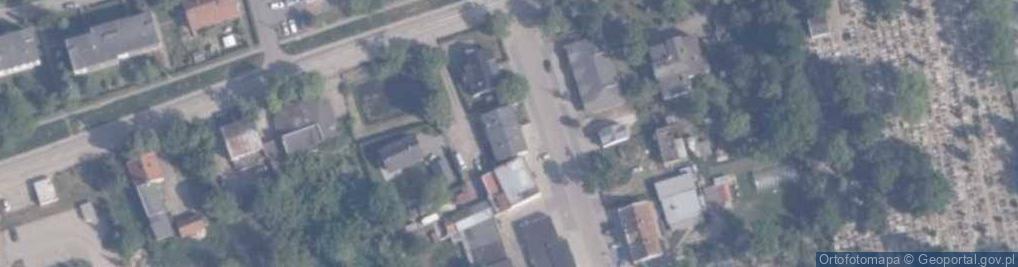 Zdjęcie satelitarne Handel Obwoźny i Stały Artyk Przemysłowymi