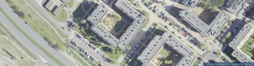 Zdjęcie satelitarne Handel Obwoźny Leszno