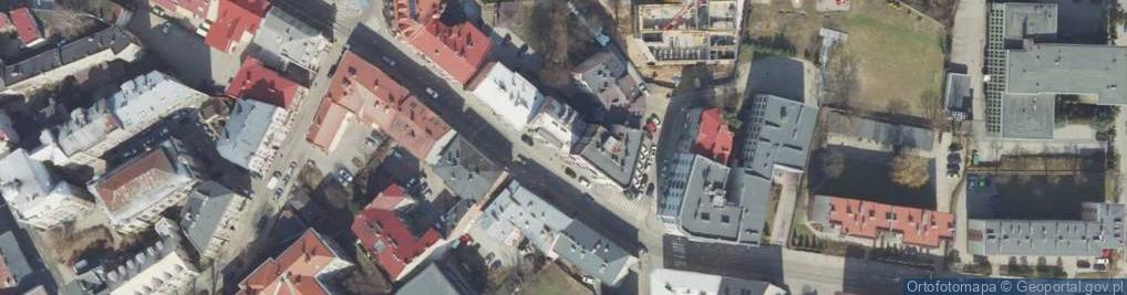 Zdjęcie satelitarne Handel Obwoźny Teren RP