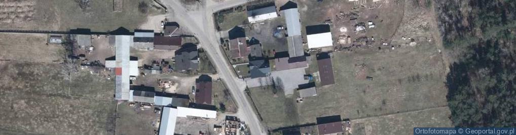 Zdjęcie satelitarne Handel Obwoźny Usługi Transportowe Tomasz Leszek Ciarkowski