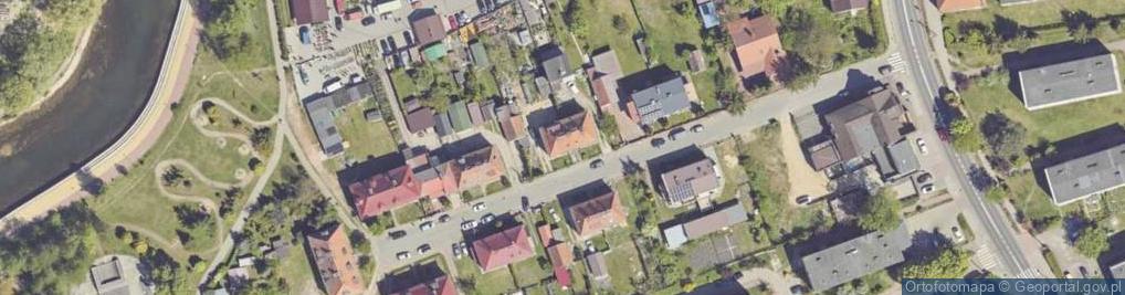 Zdjęcie satelitarne Handel Obwoźny w Piszu