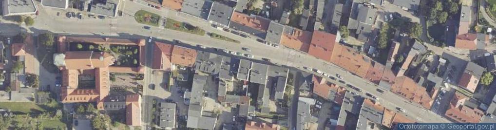 Zdjęcie satelitarne Handel Obwoźny Wschowa