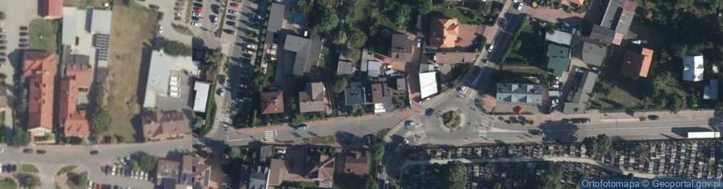 Zdjęcie satelitarne Handel Obwoźny Zniczami Wiązankami Kwiatami