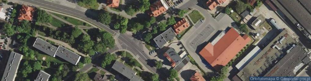 Zdjęcie satelitarne Handel Obwoźny