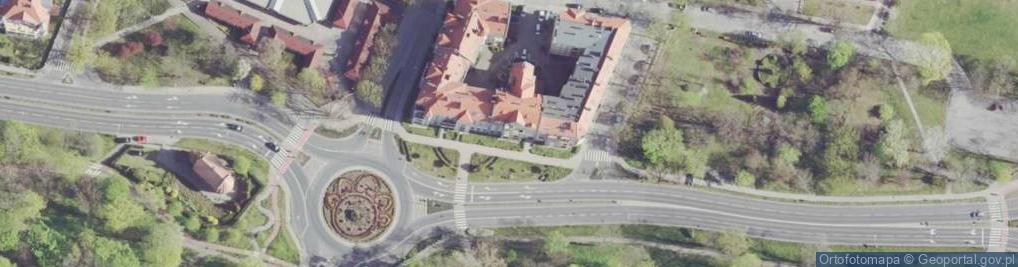 Zdjęcie satelitarne Handel Obwoźny