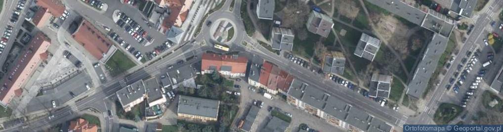 Zdjęcie satelitarne Handel Obwoźny