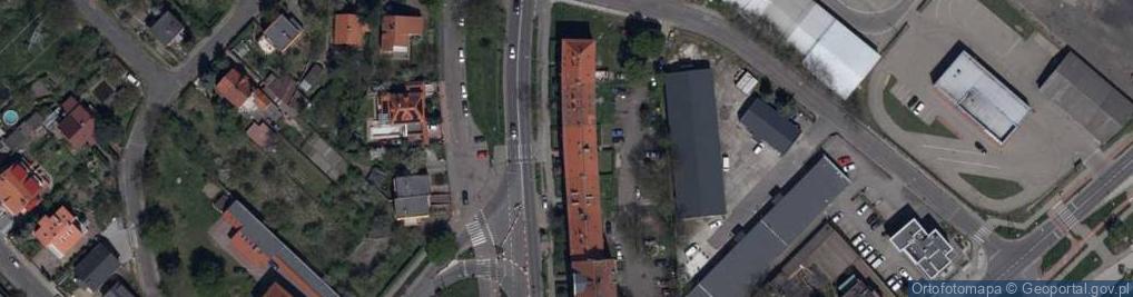 Zdjęcie satelitarne Handel Obwożny