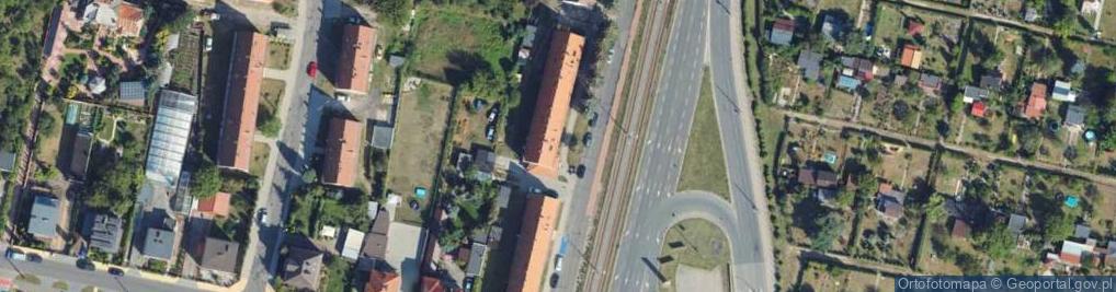 Zdjęcie satelitarne Handel Obwoźny