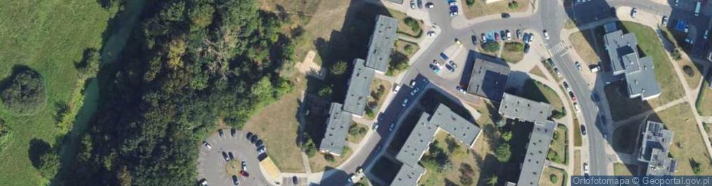 Zdjęcie satelitarne Handel Obwoźny
