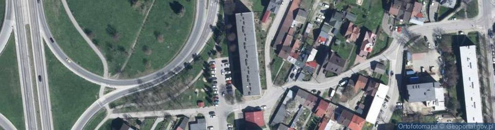 Zdjęcie satelitarne Handel Obwoźny