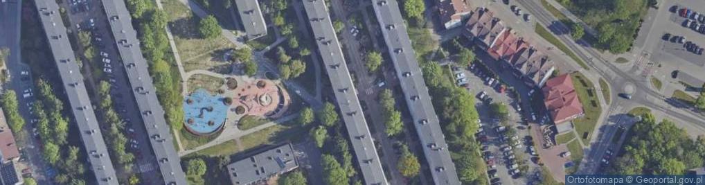 Zdjęcie satelitarne Handel Obwoźny