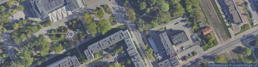 Zdjęcie satelitarne Handel Obwoźny