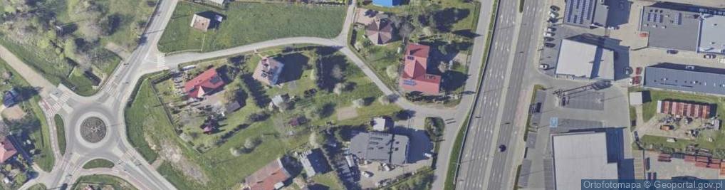 Zdjęcie satelitarne Handel Obwoźny