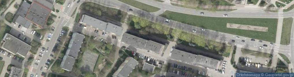 Zdjęcie satelitarne Handel Obwoźny