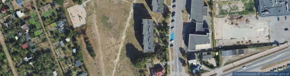 Zdjęcie satelitarne Handel Obwoźny