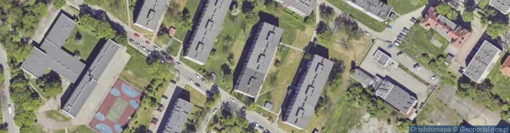 Zdjęcie satelitarne Handel Obwoźny