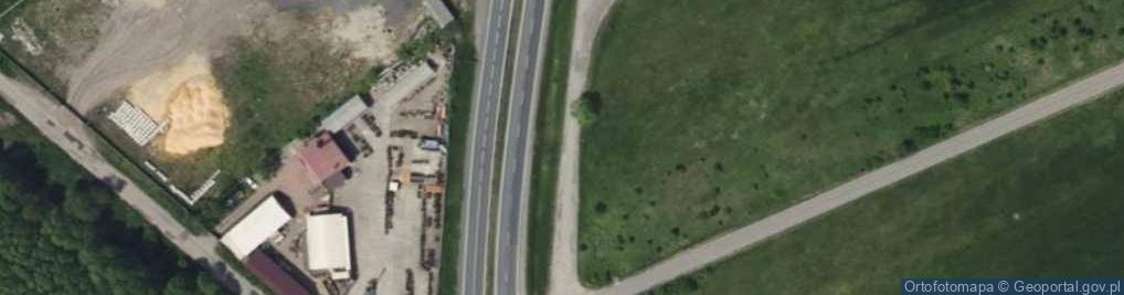 Zdjęcie satelitarne Handel Obwoźny