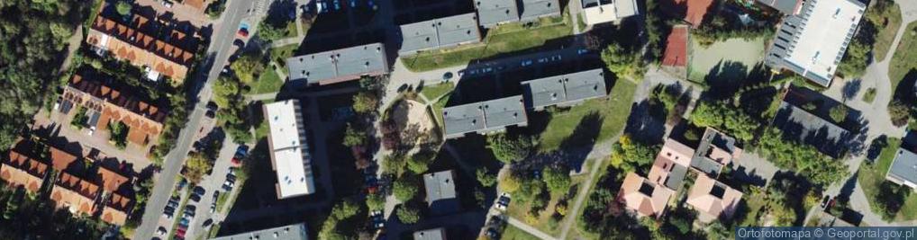 Zdjęcie satelitarne Handel Obwoźny