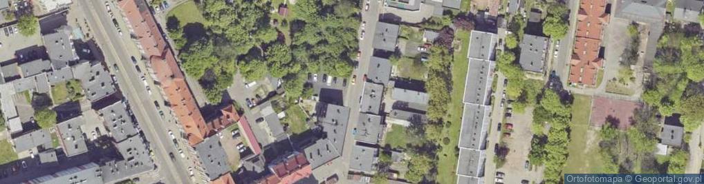 Zdjęcie satelitarne Handel Obwoźny