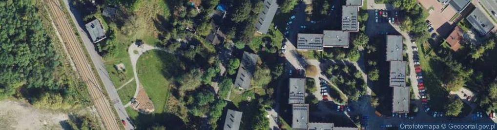 Zdjęcie satelitarne Handel Obwoźny