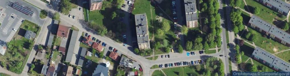 Zdjęcie satelitarne Handel Obwoźny