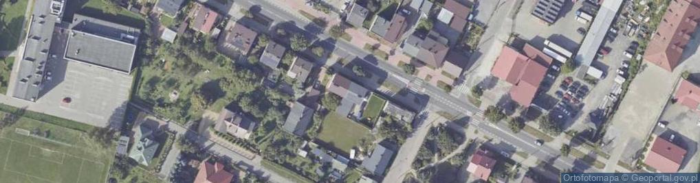 Zdjęcie satelitarne Handel Obwoźny