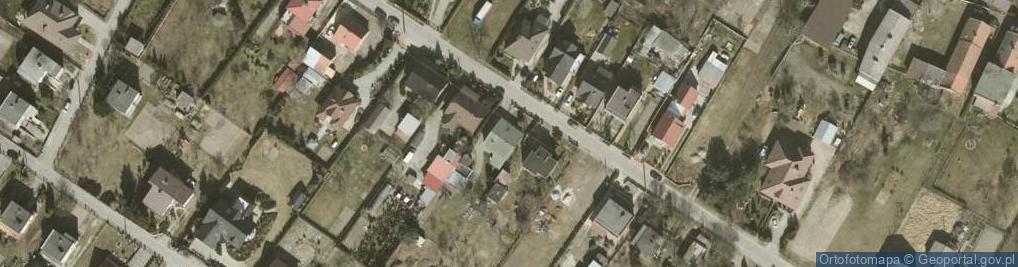 Zdjęcie satelitarne Handel Odzieżą Używaną