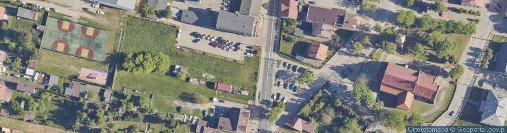 Zdjęcie satelitarne Handel Odzieżą Używaną