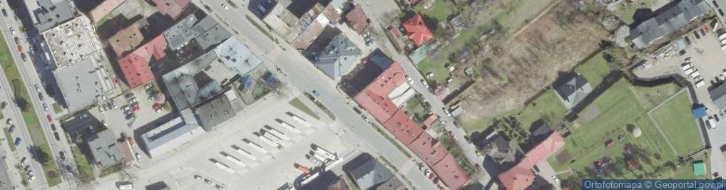 Zdjęcie satelitarne Handel Odzieżą Zagraniczną