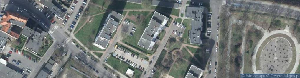 Zdjęcie satelitarne Handel Odzieżą