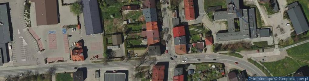 Zdjęcie satelitarne Handel Odzieżą
