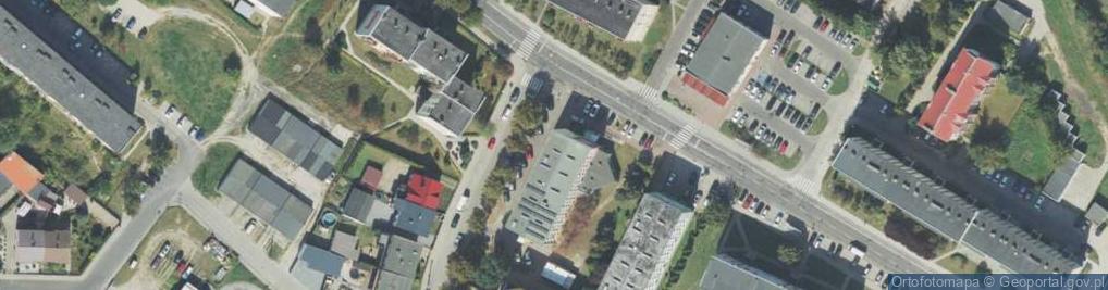 Zdjęcie satelitarne Handel Okrężny Art Przemysł i Tytoniowymi Śrem