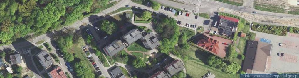 Zdjęcie satelitarne Handel Okrężny Art Przemysłowe