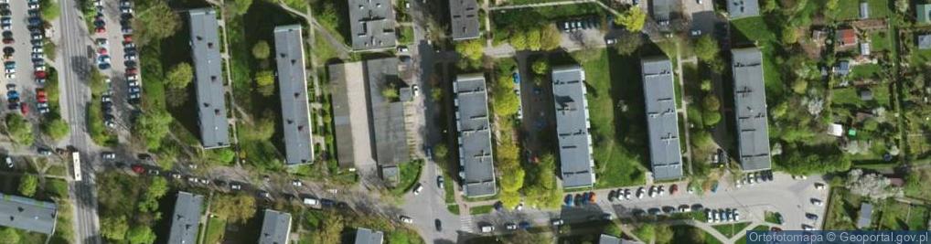 Zdjęcie satelitarne Handel Okrężny Art Przem