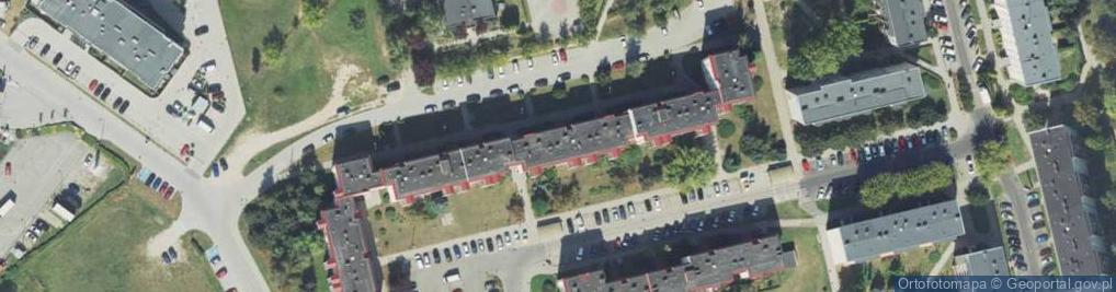 Zdjęcie satelitarne Handel Okrężny Art Spoż Ogólnprzemysłowymi Śrem