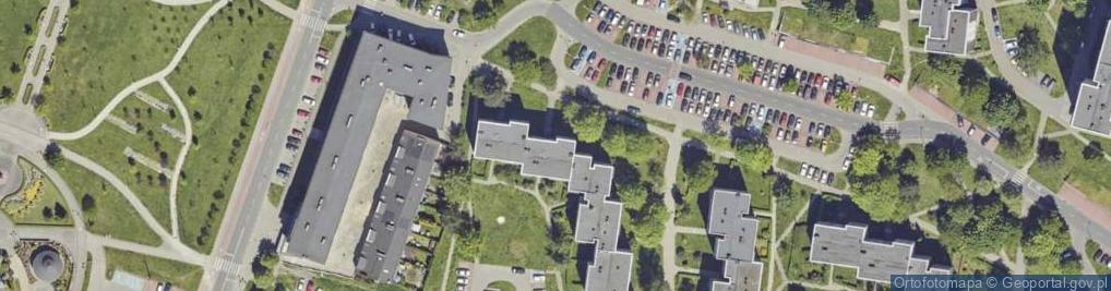 Zdjęcie satelitarne Handel Okrężny Artyk Przemysłowymi Rolno Spoż