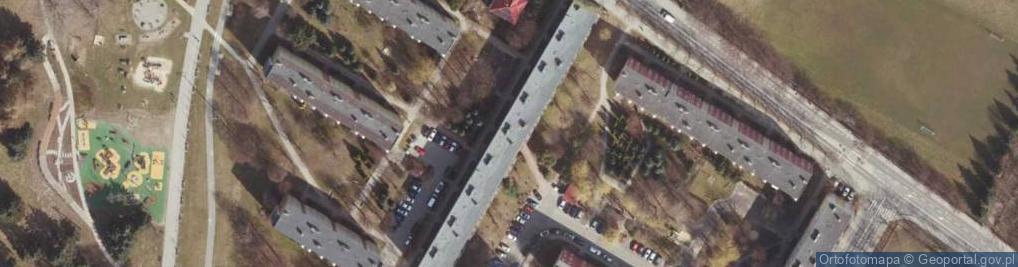 Zdjęcie satelitarne Handel Okrężny Artykułami Przemysłowymi i Rolno Spoż