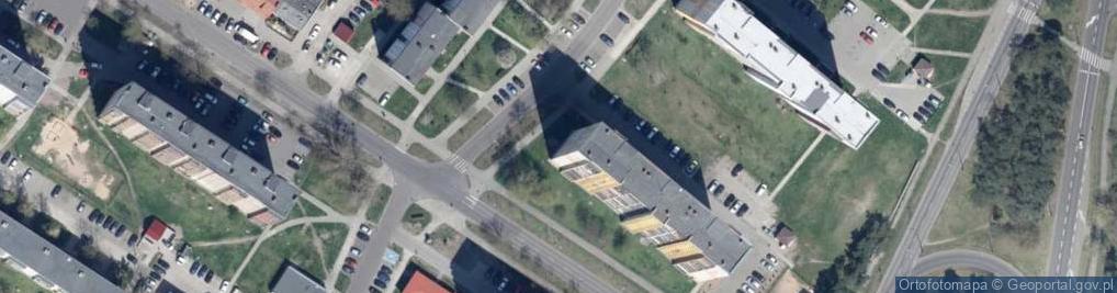 Zdjęcie satelitarne Handel Okrężny Artykułami Przemysłowymi