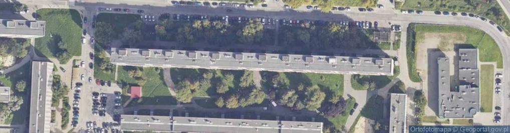 Zdjęcie satelitarne Handel Okrężny D Bogucka
