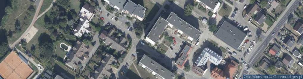 Zdjęcie satelitarne Handel Okrężny Import Eksport Artex