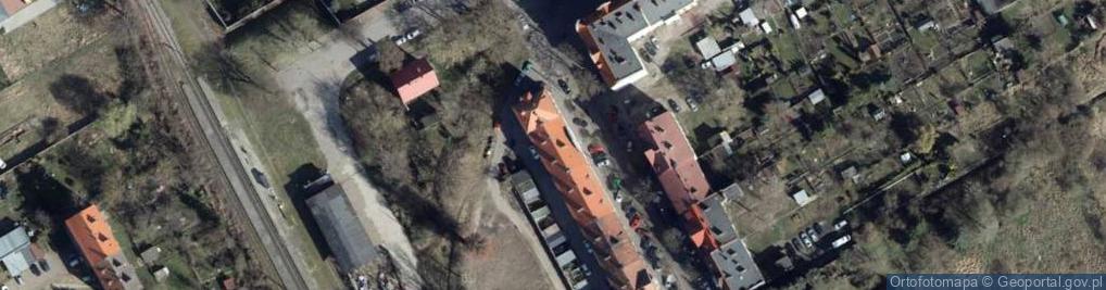 Zdjęcie satelitarne Handel Okrężny Irena Jurek Danuta Wyrobko